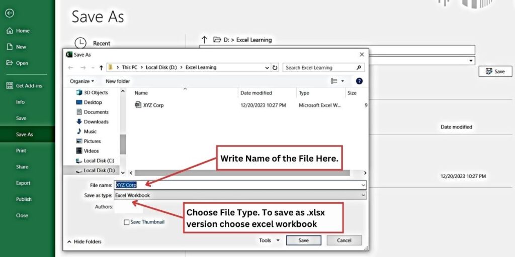 how-to-save-excel-files-excel-hippo