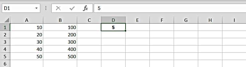 How to Divide numbers using paste special function - Data Table - Beginners Excel Module - How to Divide in Excel