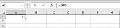 How To Divide in Excel | Excel Hippo